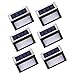 GVSHINE Outdoor Stainless Steel LED Solar Step Light, Solar Powered Stair Lights, Outdoor Lighting for Steps Paths Patio Decks, Auto On/Off Waterproof 6 Pack
