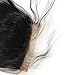 ZigZag Hair 5x5 Lace Closure With Baby Hair Body Wave Medium Brown Human Hair Brazilian Virgin Hair Closure Free Part Bleached Knots Natural Color (16'', Body Wave)
