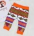 Zefeng 4Pcs Baby Boys Girls Thanksgiving Outfit Long Sleeve Bodysuit Pants with Hat and Headband