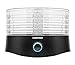 Chefman 5 Round Dehydrator Professional Electric Multi-Tier Food Preserver, Meat or Beef Jerky Maker, Fruit, Herb, Vegetable Dryer, Adjustable & Compact,Stackable BPA-Free Trays, Black