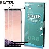 AOFU Samsung Galaxy S8 Plus Screen Protector Tempered Glass,[3D Touch Sensitive][Anti-Bubble][Easy to Install] [9H Hardness](2 pack)