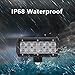 LED Light Bar ,SOLCO 2PCS 7 inch 36W Flood Beam Cree LED Work Light Led Bar Off Road IP67 Waterproof Fog Lights Driving Lights for Pickup Camper Jeep Trucks SUV UTV Tanks 4WD Van ATV,1 Year Warranty