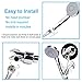 Chrider Handheld Shower Head with Hose, 5 Spray Setting Hand Held Shower Head with Pause Switch, 4.3