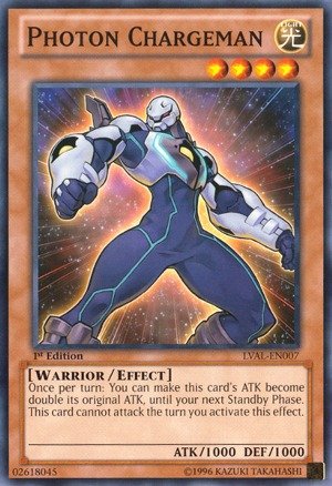 Yu-Gi-Oh! - Photon Chargeman (LVAL-EN007) - Legacy of the Valiant - Unlimited Edition - Common