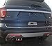Vesul Chrome Tailgate Rear Door Handle Bowel Cover Trim Compatible with Explorer 2016 2017 2018 2019