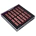 SHANY Lipstick Set of 12 Long-lasting and Moisturizing Creamy Colors with Various Finishes - Warm Wishes