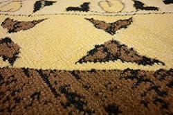 Unique Loom Taftan Collection Border Geometric