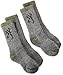Browning Hosiery Unisex Child Kids Merino Wool Blend Sock, 2 Pair Pack (Olive, Small)