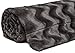 Chanasya Premium Soft Wave Faux Fur Throw Blanket - Soft, Lightweight Reversible Sherpa & Minky Blanket - 50