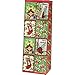 All one tech 12 Christmas Wine Gift Bags with Handle & Tags for Holiday Wine Bottle Bag Decorations for Home Table Party