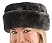 Faux Fur Bucket Hat with Cuff