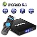 Android 8.1 Box, Leelbox Q4 S 4GB+32GB Quad Core Smart TV Box Support BT 4.1/2.4GHz WiFi/3D/4K/H.265