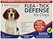 VetriScience Laboratories Flea + Tick Defense for 23 to 44-Pound Dogs and Puppies 3 Doses