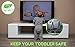 TheKiddiCo Furniture Earthquake Straps Tv Mounting Hardware Included Black 2pack
