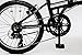 EuroMini Campo Lightweight Aluminum Frame Shimano 7 Speed 28Lb Folding Bike, Matte Black, 11