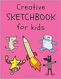 Creative Sketchbook For Kids Large Blank Drawing Pad For