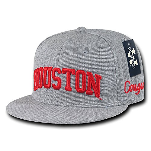 The Freshman College Snapbacks Game Day Cap (U of Houston, Heather Gray)