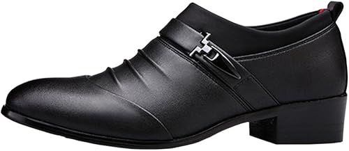 Amazon Alsyiqi とんがりトウ ビジネスシューズ メンズ 革靴 シューズ 屈曲性 通勤 レースアップ カジュアルシューズ Al 66 Alsyiqi ビジネスシューズ
