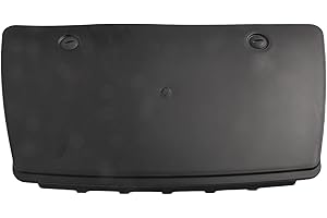 Black Plastic Rear Bumper Tow Hitch Cover Cap for Tesla Model X 2016-2021, Direct Fit Replacement 1058357-00-D for SUV Exteri