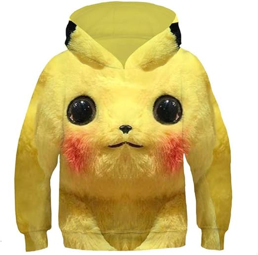 anime girl pikachu hoodie