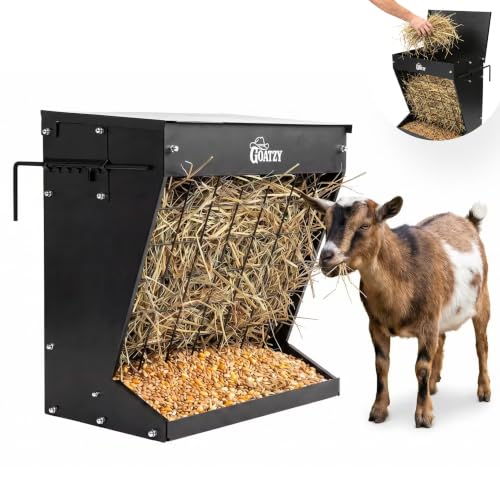Goatzy Wall Mount Hay Feeder