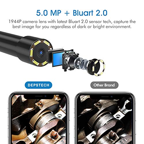 2 DEPSTECH+Endoscope+Ultra+Thin+Borescope+Inspection