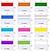 SIQUK 840 Pieces Tabs 2 inch Sticky Tabs Index Tabs Page Markers Colored Page Tabs for Reading Notes, Books and File Folders, 42 Sets 12 Colors
