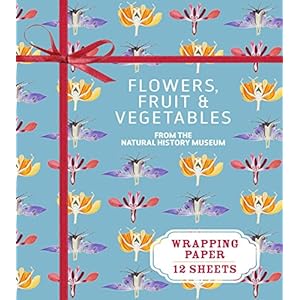 Flowers, Fruit & Vegetables from the Natural History Museum: Wrapping Paper: 12 Sheets (Wrapping Paper Books)