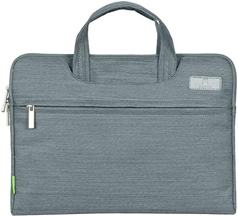 Padwa Lifestyle Denim Fabric 13 Inch Pouch Soft Sleeve Carrying Briefcase Bag Case with Handles Zipper for Laptop / Notebook Computer / MacBook / MacBook Pro / MacBook Air