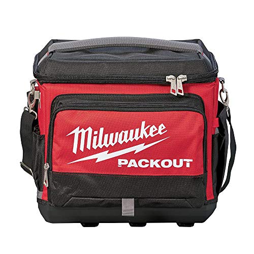 MILWAUKEE’S Jobsite Lunch Cooler,Capacity 22 L, Black, 48228302
