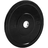 JFIT Olympic 2 Inch Grip Plates and Bumper Plates for Barbell - Single Weights or Sets of 2 (Muliple Weights)