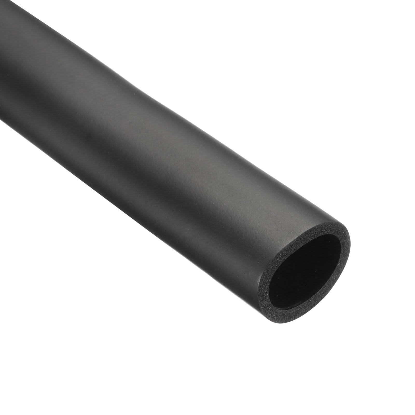 Rebower 30mm ID Pipe Insulation Tubing 5mm Thick Heat Preservation Foam Tube, [for Plumbing Freeze Protection Exercise Handle] - 40mm OD/3.3ft/Black