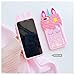 Mulafnxal Quicksand Unicorn Case for iPhone X 10,Soft Silicone 3D Cartoon Animal Cover,Kids Girls Cute Cool Bling Glitter Rubber Kawaii Character Fashion Cases Skin Protective Protector for iPhoneX