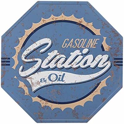 Ochoice Road Signs Retro Gas&Oil Signs for Station Decoration