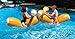 Water Sports Inflatable Swimming Pool Log Flume Joust with Boppers Game Set