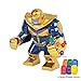 Thanos with Chrome Infinity Gauntlet and 24PCS Power Stones Big Size Figures Building Blocks Kids Gift Toys