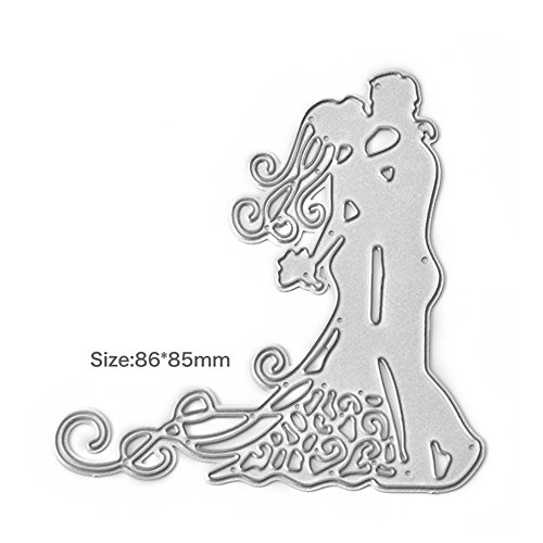 TTLIFE Wedding Valentine Stamps Steel Embossing Craft Paper Decoration Stencil Folder Metal Cutting Dies