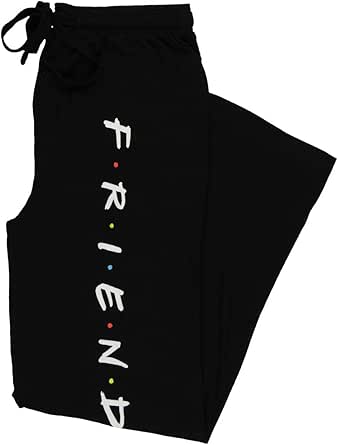 Friends Sitcom TV Series Officially Licensed Logo Men's Pajama Pant