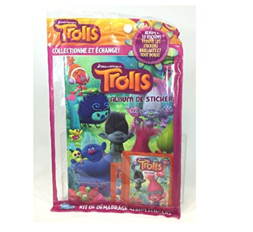 Topps Dreamworks Trolls Sticker Starter Pack (Dispatched From UK)