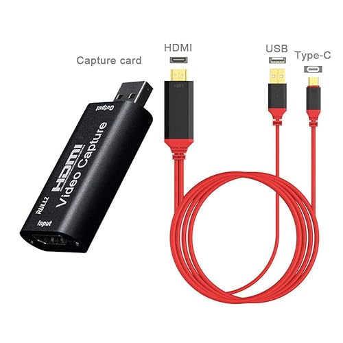 Dongle Audio Video Capture Cards HDMI to USB 1080p Record