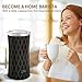 Electric Milk Frother and Heater, Keenstone Milk Steamer for Hot and Cold Milk Foam with Silent Operation for Coffee, Latte, Cappuccino, Hot Chocolate (Frothing 115ML/Heating 250ML)