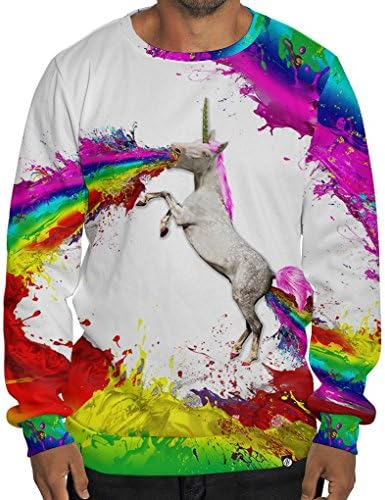 Unicorn Spew Sweatshirt - XL