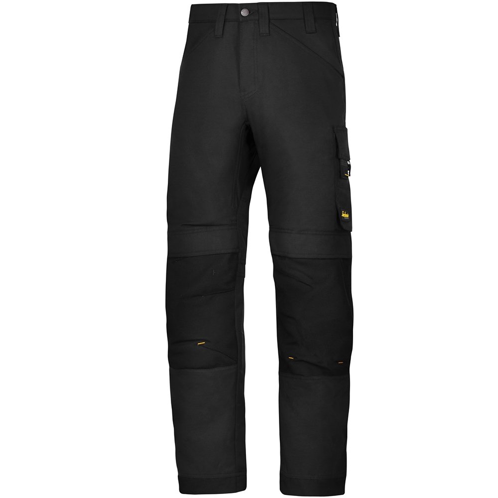 Snickers 63010404044 Size 44 "Allroundwork" Work Trousers - Black