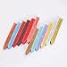 Mudder 12 Pieces Antique Sealing Wax Sticks with Wick for Retro Vintage Wax Seal Stamp (Assorted Colors)