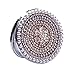 Generic 3D Handmade Mini Round Personalized Compact Mirror for Women Make Up Mirror with Luxury Reincarnation Bloom multi color