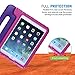 HDE iPad 6th Generation Case for Kids iPad 9.7 inch 5th and 6th Generation Cases for Kids Shock Proof Protective Light Weight Cover with Handle Stand for Apple iPad 9.7 with Pencil Holder Pink Purple