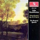 Disco de Felix Mendelssohn: «Streichquartette op.12,13,81» (Anverso)