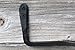 Wrought Iron Paper Towel Holder for Kitchen- Wall Mount Under Cabinet-Black-Rustic Handmade