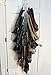 NEW IMPROVED SYSTEM: Boot Stax - Vertical Storage System - 1 Hanging Swivel Rod With 12 Hooks - Includes 6 Boot Hangers