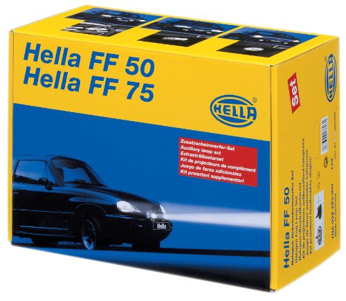 HELLA 008284811 FF75 Series 12V/55W H7 Halogen Driving Lamp Kit